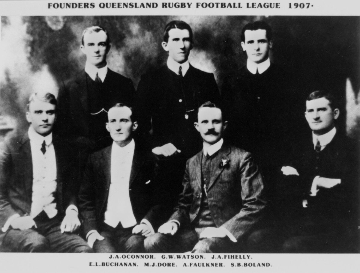 Founders of Queensland Rugby Football League, 1907, Brisbane