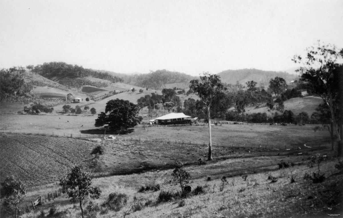 Rural vista at Brookfield, Brisbane, 1930