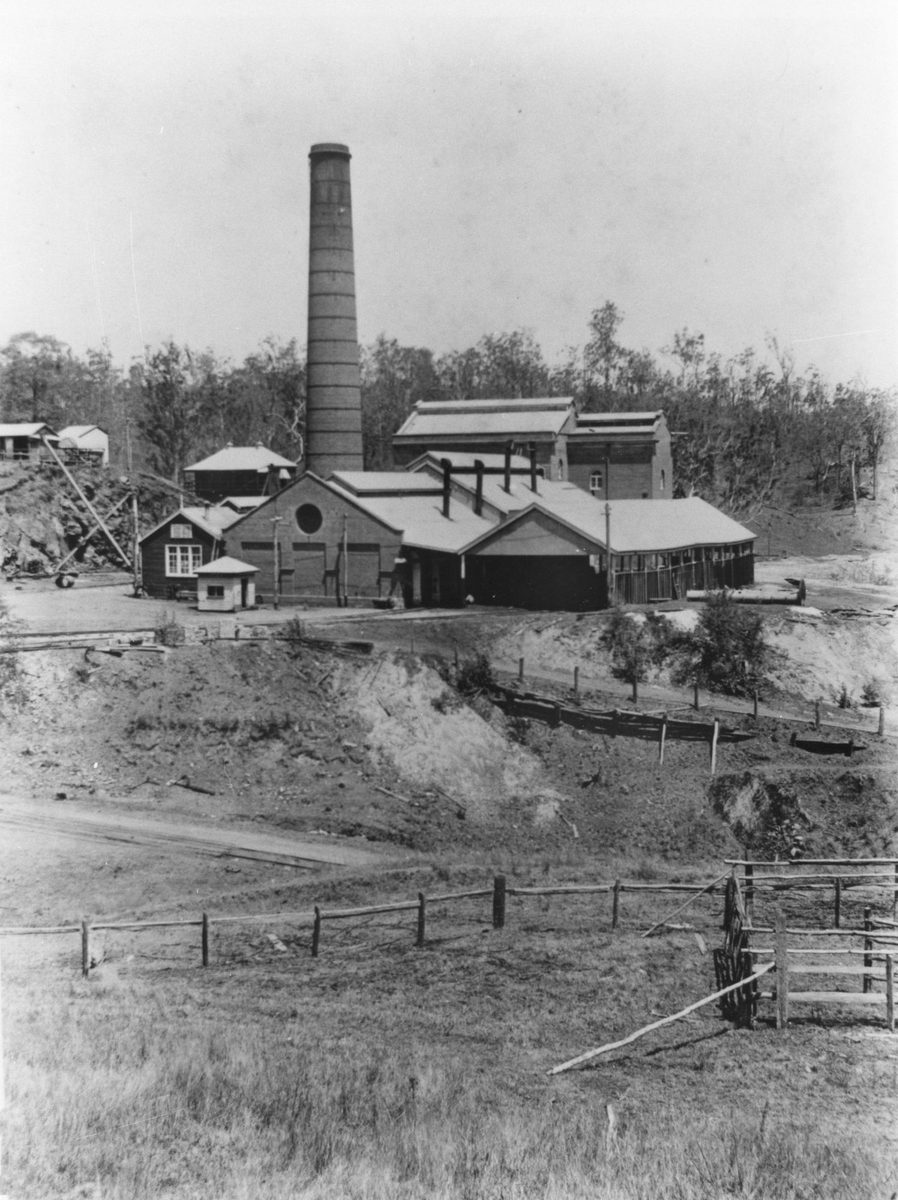 Mount Crosby pumping station, 1911