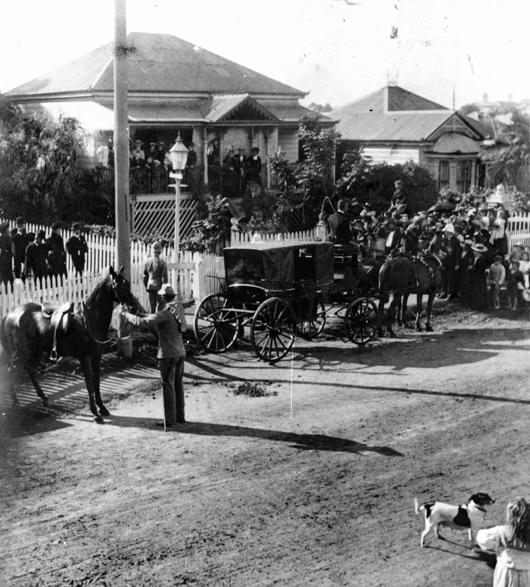 Visit of the Duke and Duchess of Cornwall and York to Brisbane in May 1901, Milton