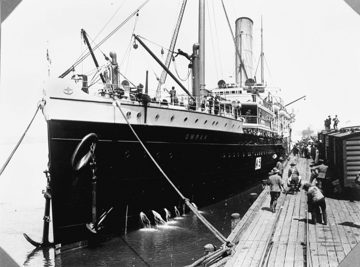 Omrah (ship), Pinkenba (1914)