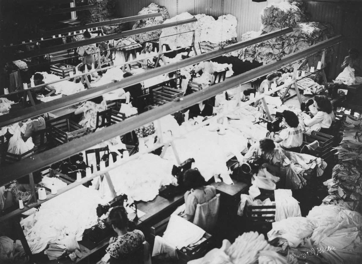 Pelaco Shirt Factory, Sandgate, 1948