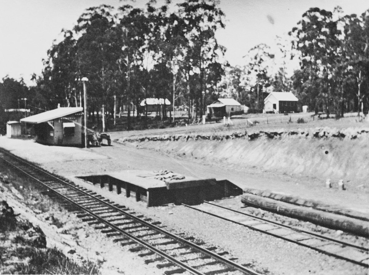 Wamuran Railway Station and yards, 1922