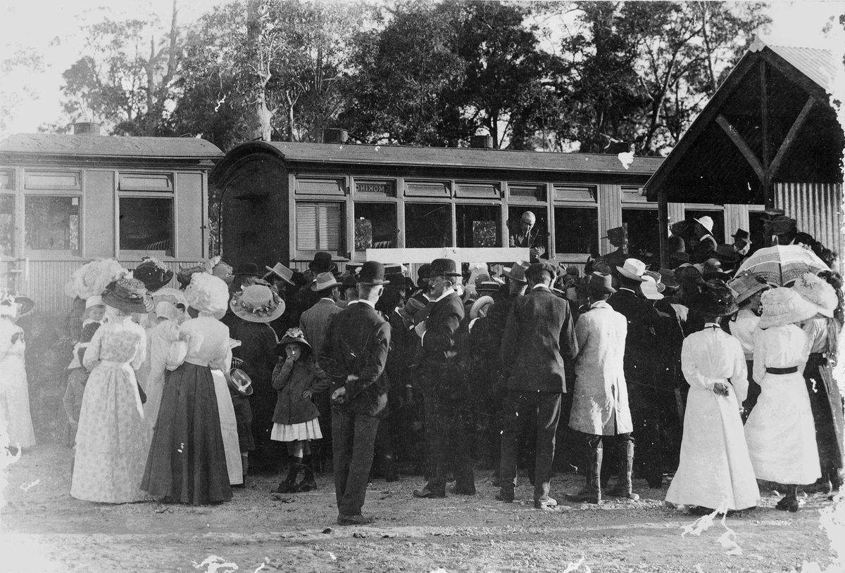 Opening of the Belmont Tramway, Brisbane, 1912
