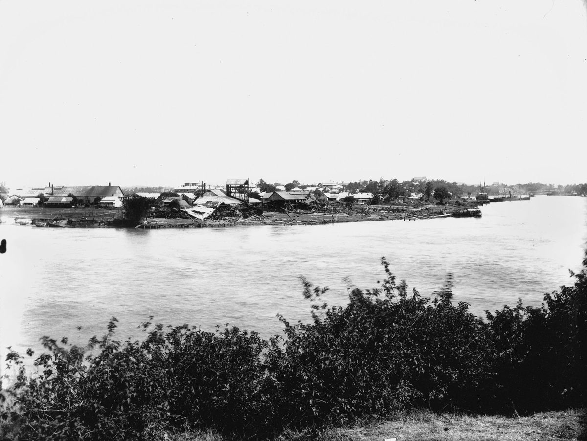 Kangaroo Point, Brisbane, 1893