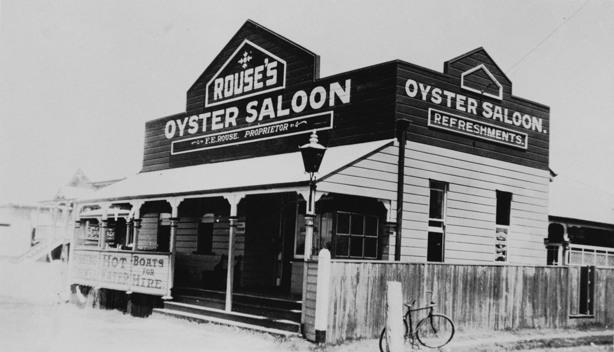 Rouse's Oyster Bar in Shorncliffe, 1924