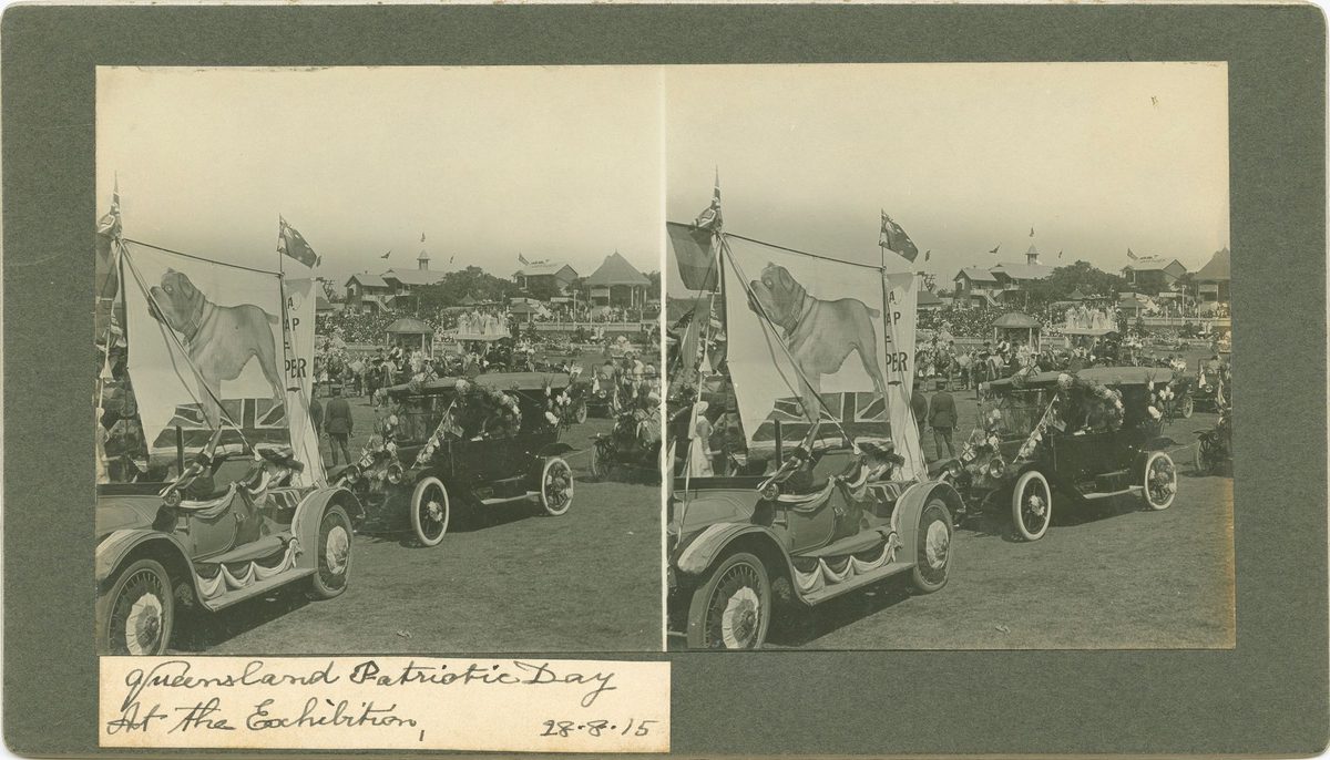 Queensland Patriotic Day at the Exhibition grounds, Brisbane, 1915, Bowen Hills
