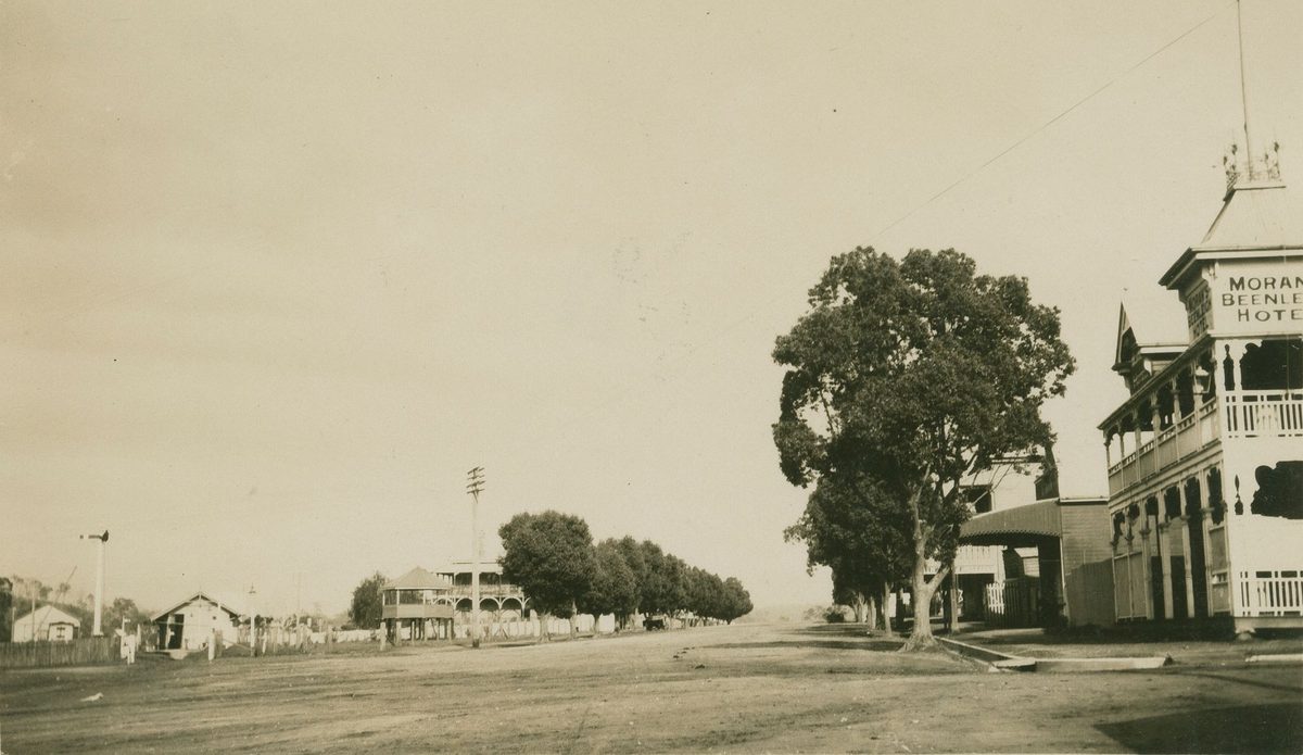 View of the main street in Beenleigh, 1908