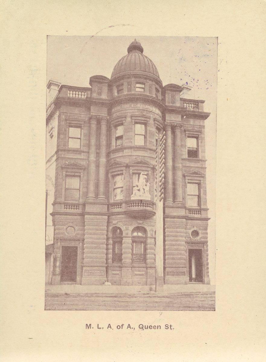 Mutual Life Association of Australasia building in Queen Street, Brisbane, 1902, Brisbane City