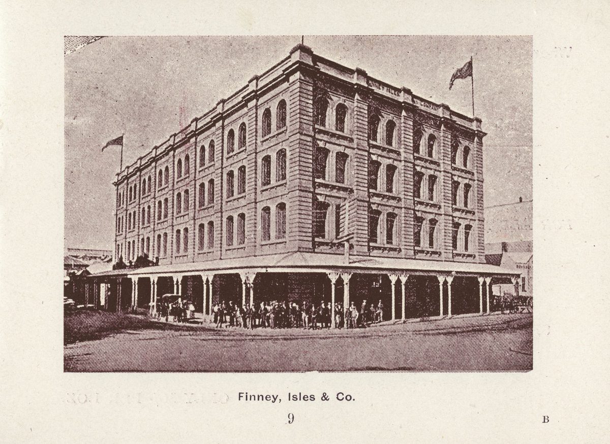 Finney, Isles & company building, Brisbane, 1902