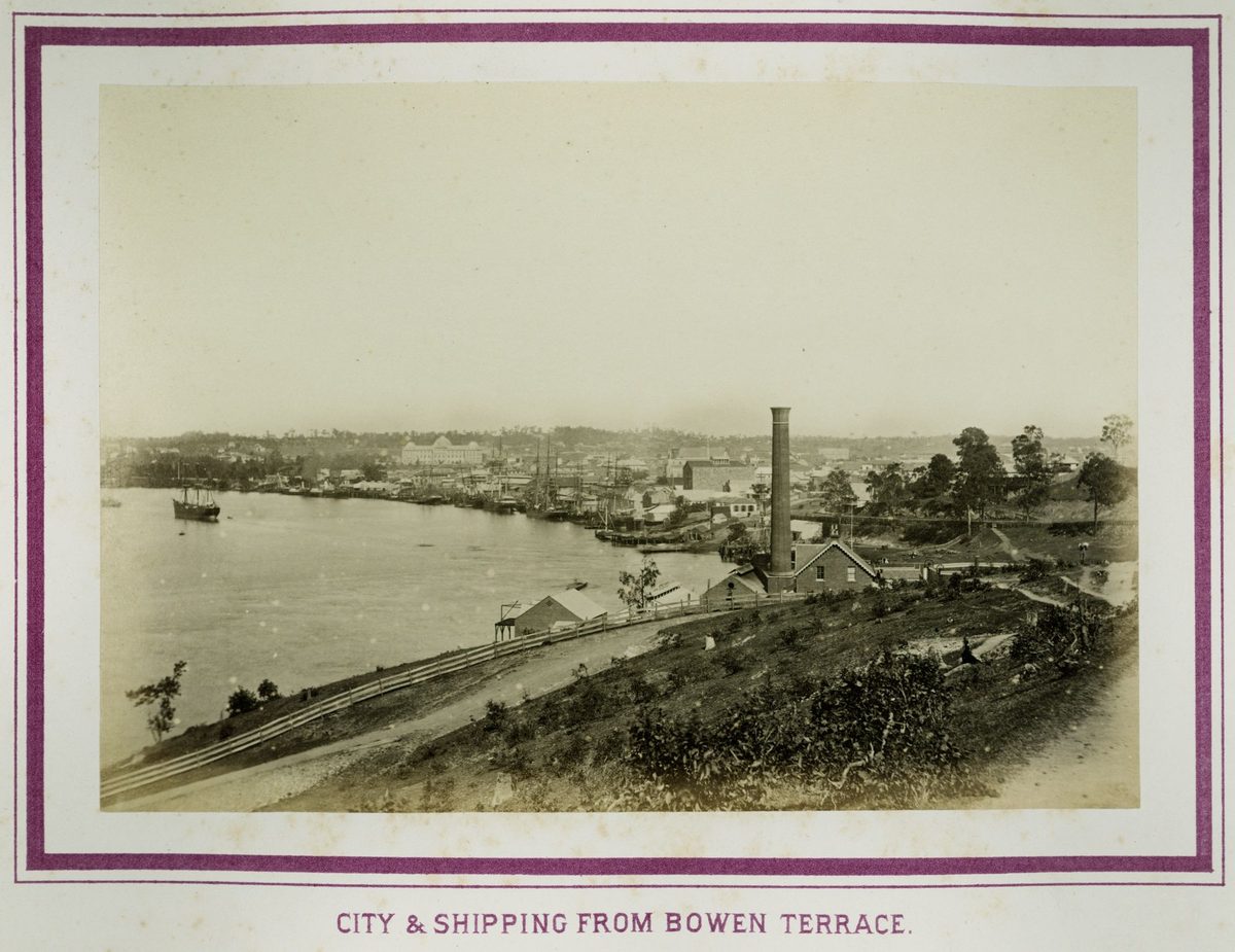Reaches of the Brisbane River from Bowen Terrace
