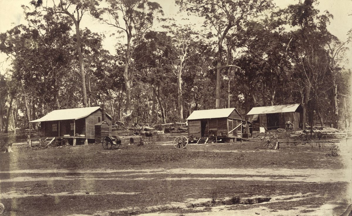 Early houses built at Indooroopilly (1880)