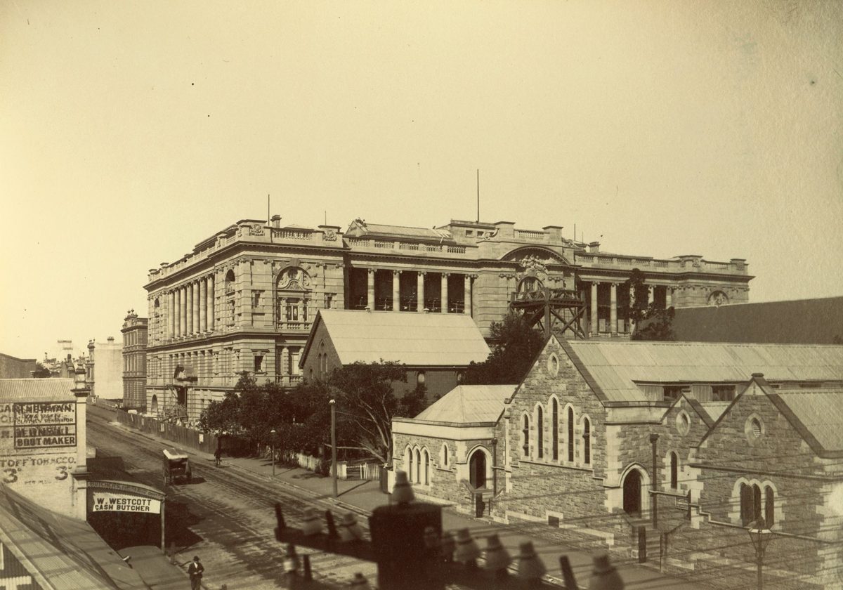 Land and Survey Office on George Street, Brisbane, Brisbane City (1906)