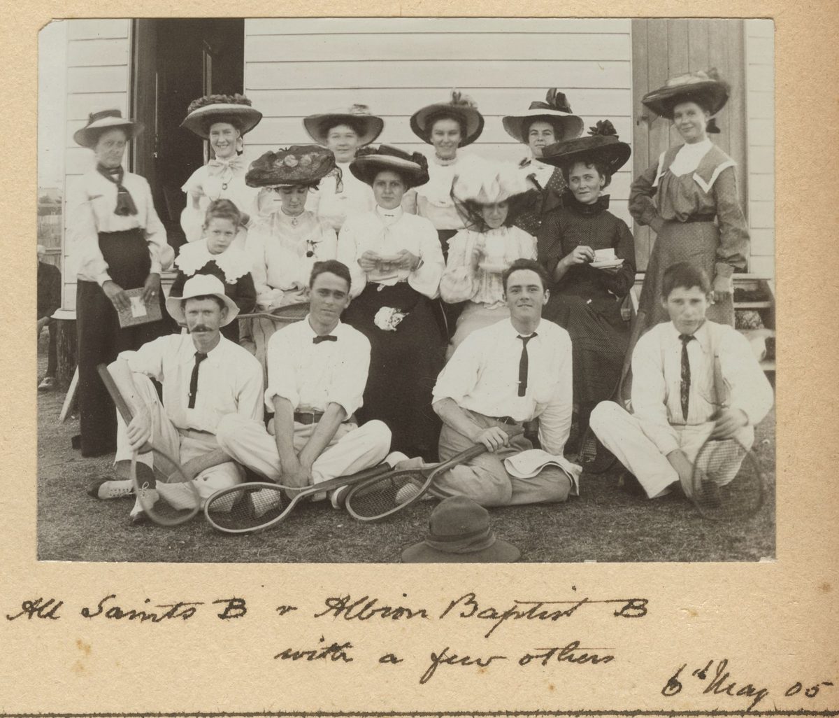 Social tennis match in Albion, Queensland, May 2005 (1905)