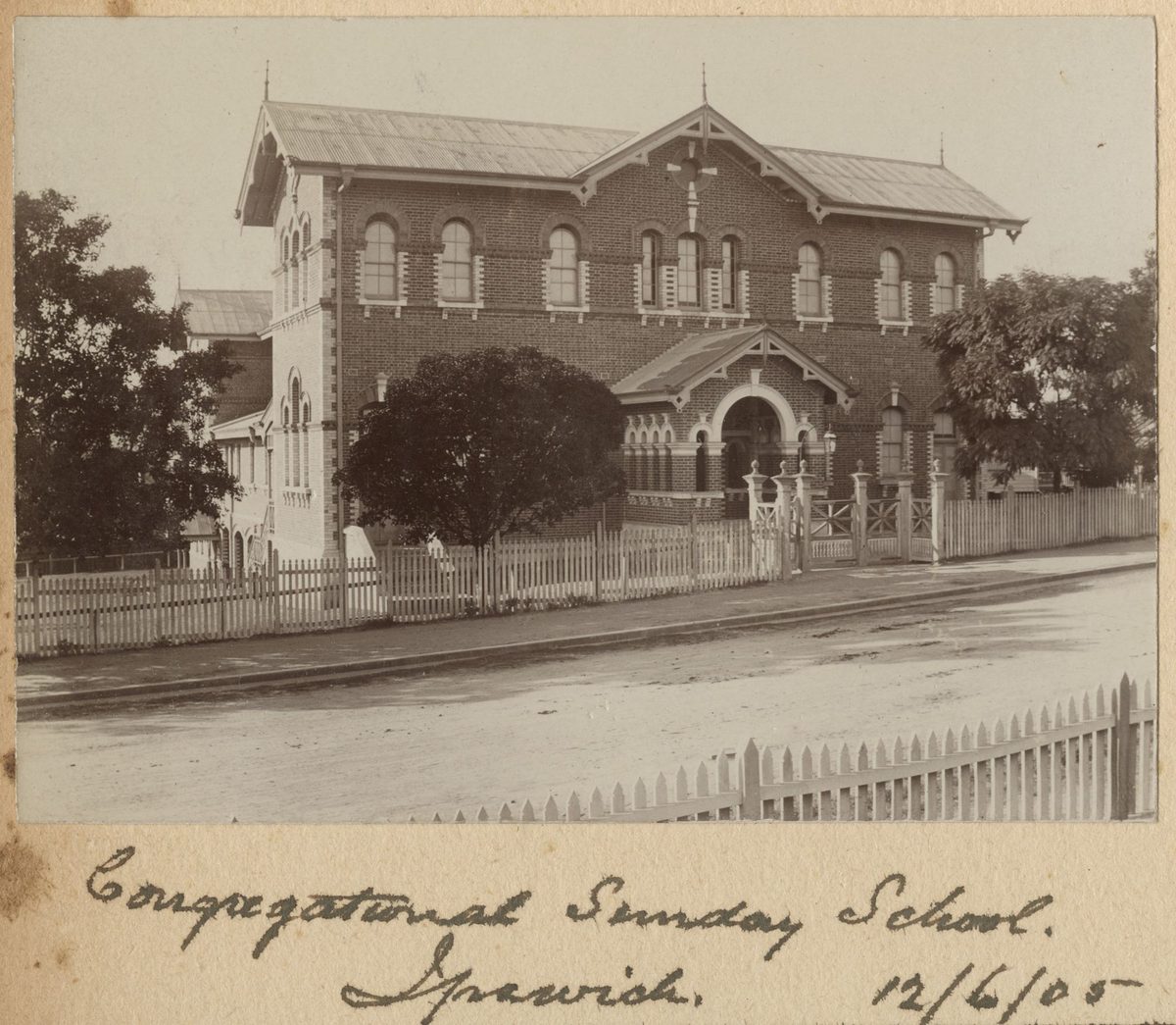 Congregational Sunday School, Ipswich, June 1905