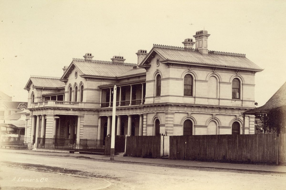 Port Office in Edward Street, Brisbane, 1889, Brisbane City (1884)