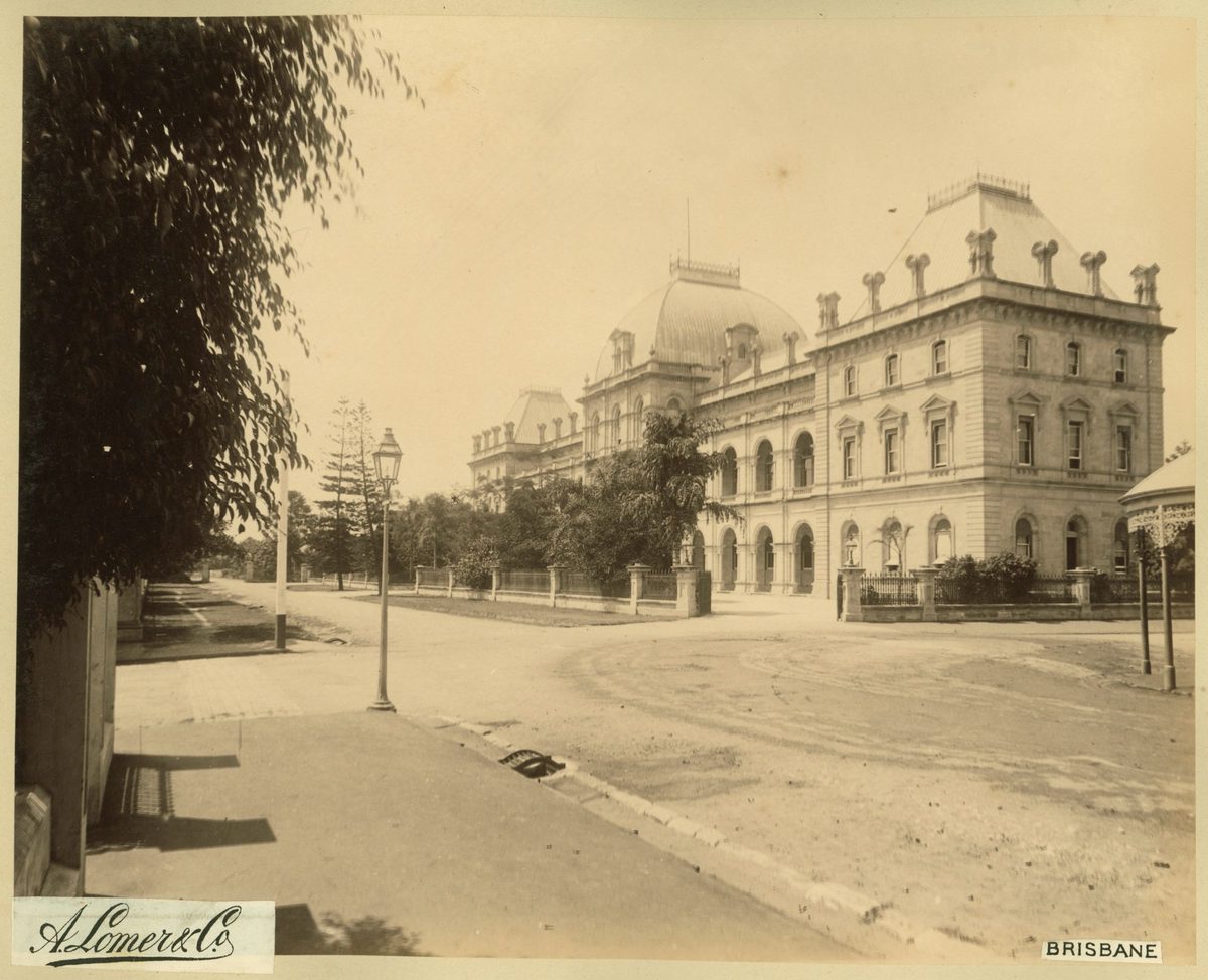 Parliament House, Brisbane, 1889, Brisbane City