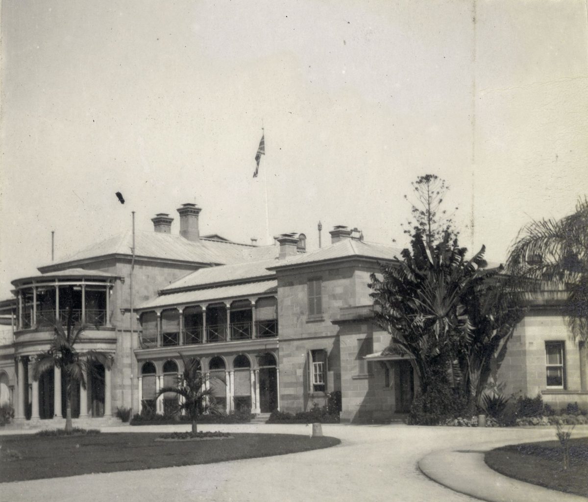 View of Government House, Brisbane, 1908