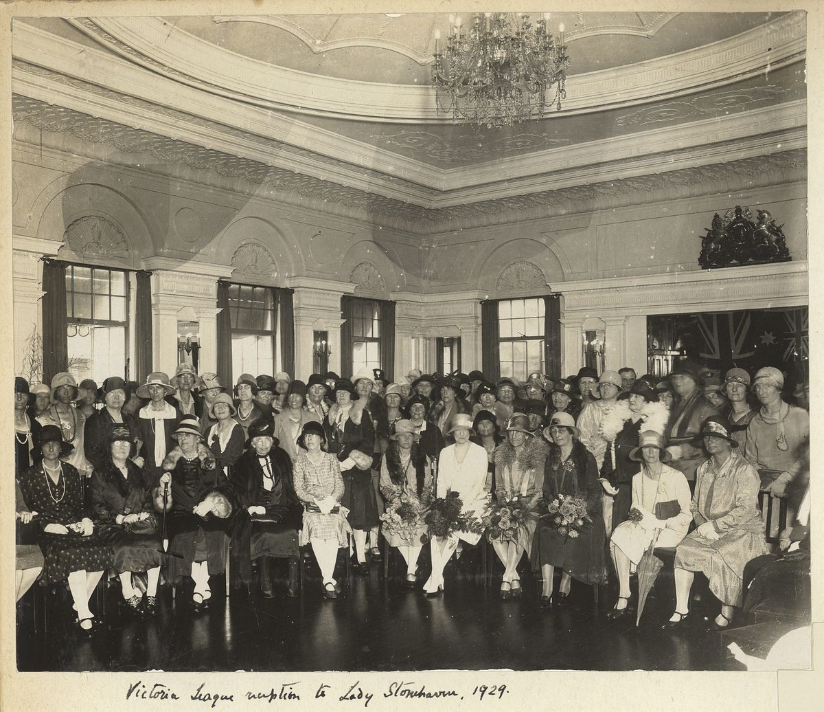 Victoria League reception, Brisbane, Queensland (1929)