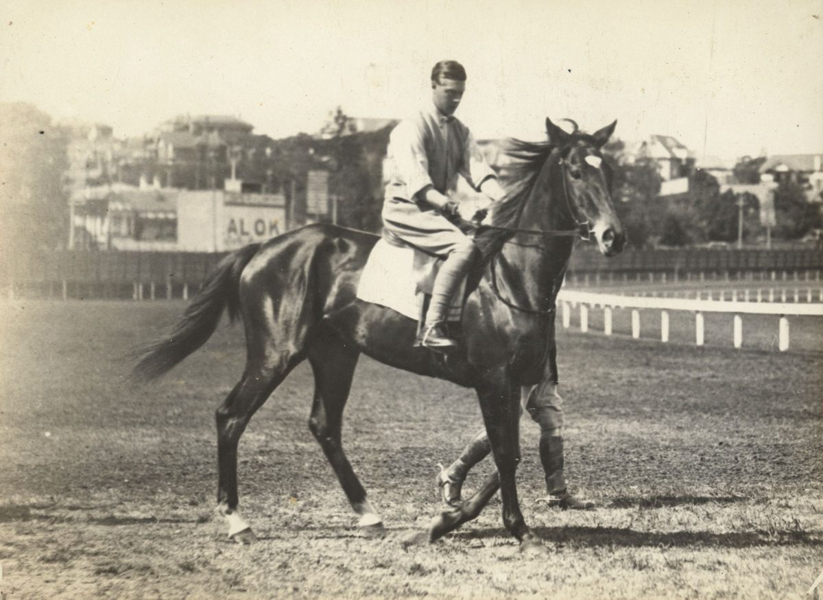 Edward Prince of Wales during his visit to Queensland, Ascot (1920)