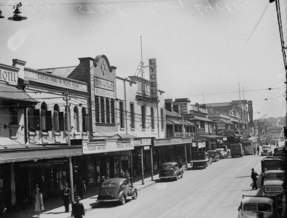 View of George Street, Brisbane, 1942, Brisbane City