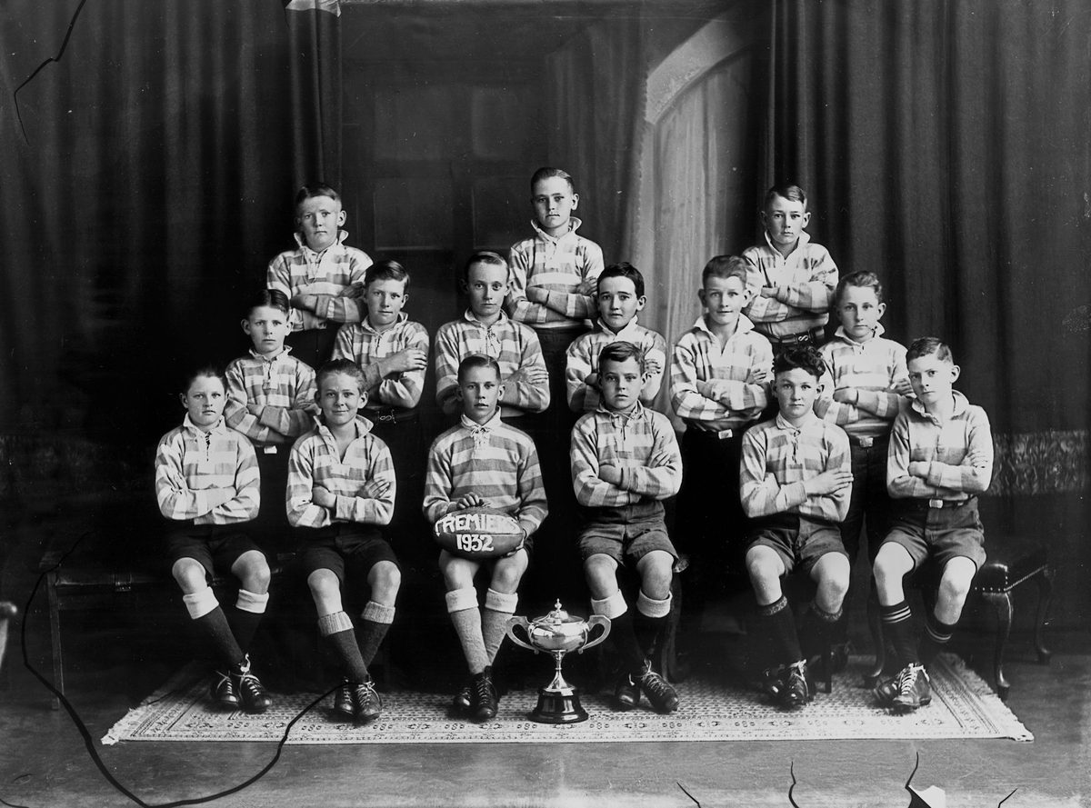 Marist Brothers Football Team, Premiers, 1932, Brisbane