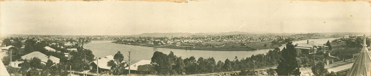 Panorama of New Farm taken from Norman Park, Brisbane, 1924