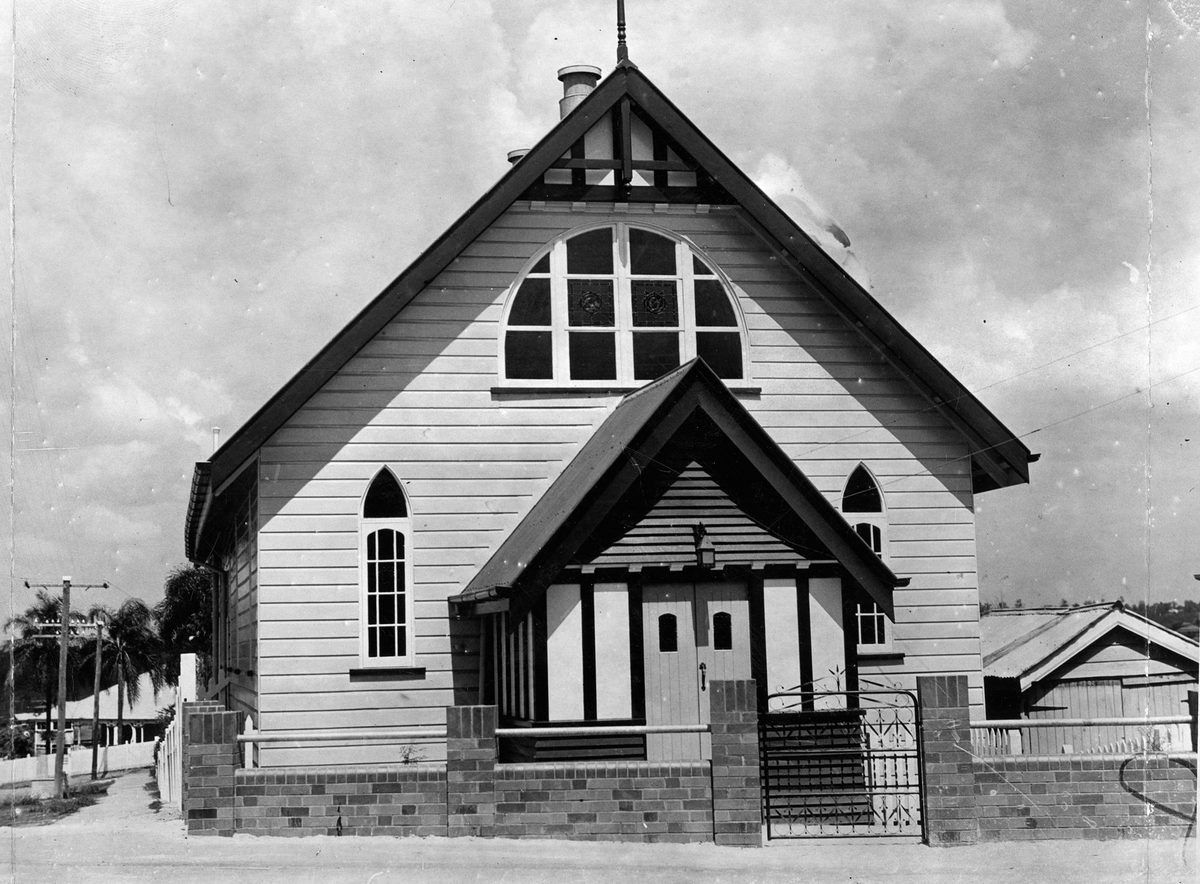 Hill End Methodist Church in Brisbane, 1938