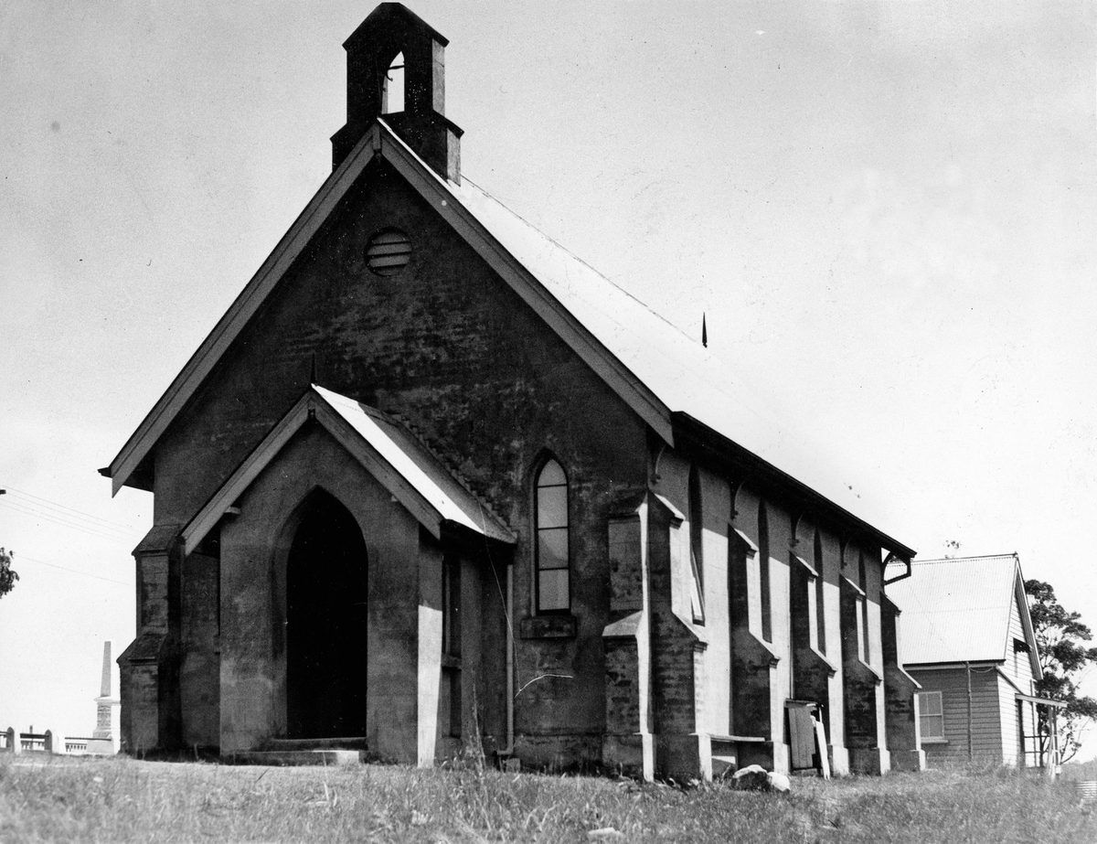 St Matthew's Anglican Church at Grovely in 1937
