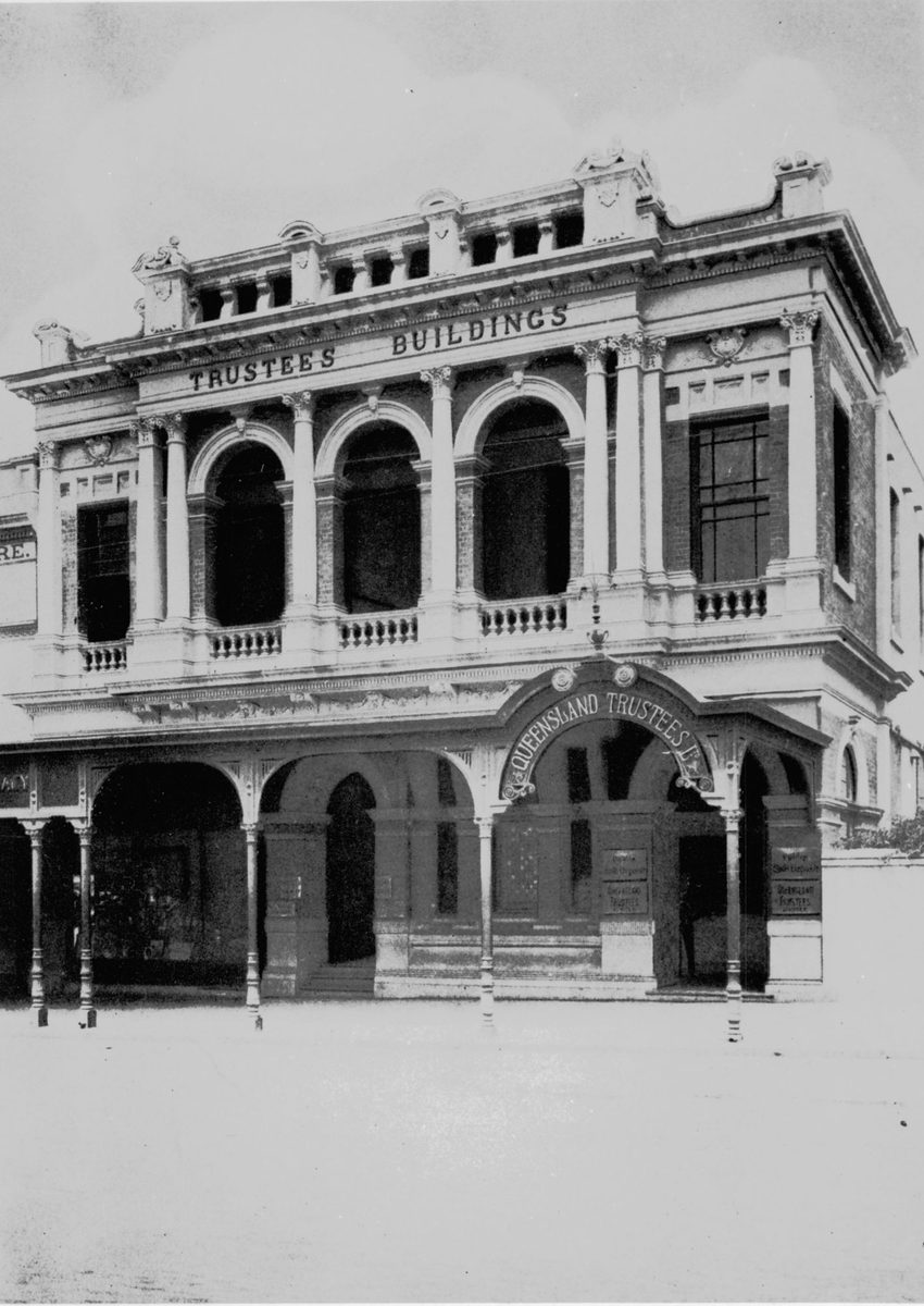 Trustees Building at 41 Queen Street, Brisbane, 1909, Brisbane City
