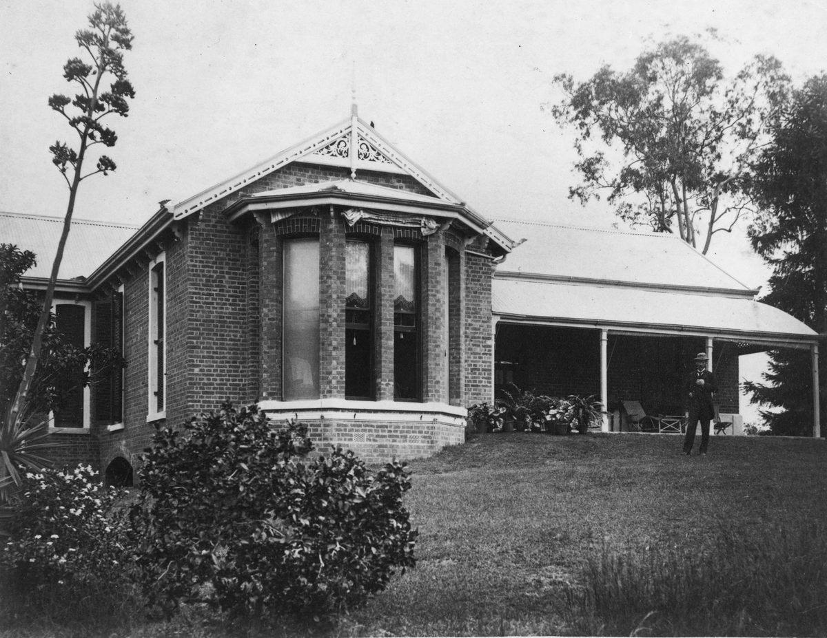 Baroona, a residence in Paddington, Brisbane, 1886