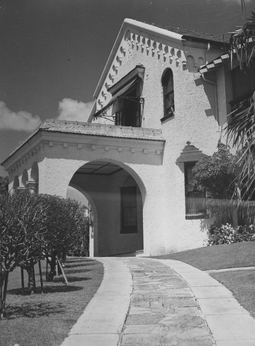 Ascot home in the Spanish Mission style, 1934