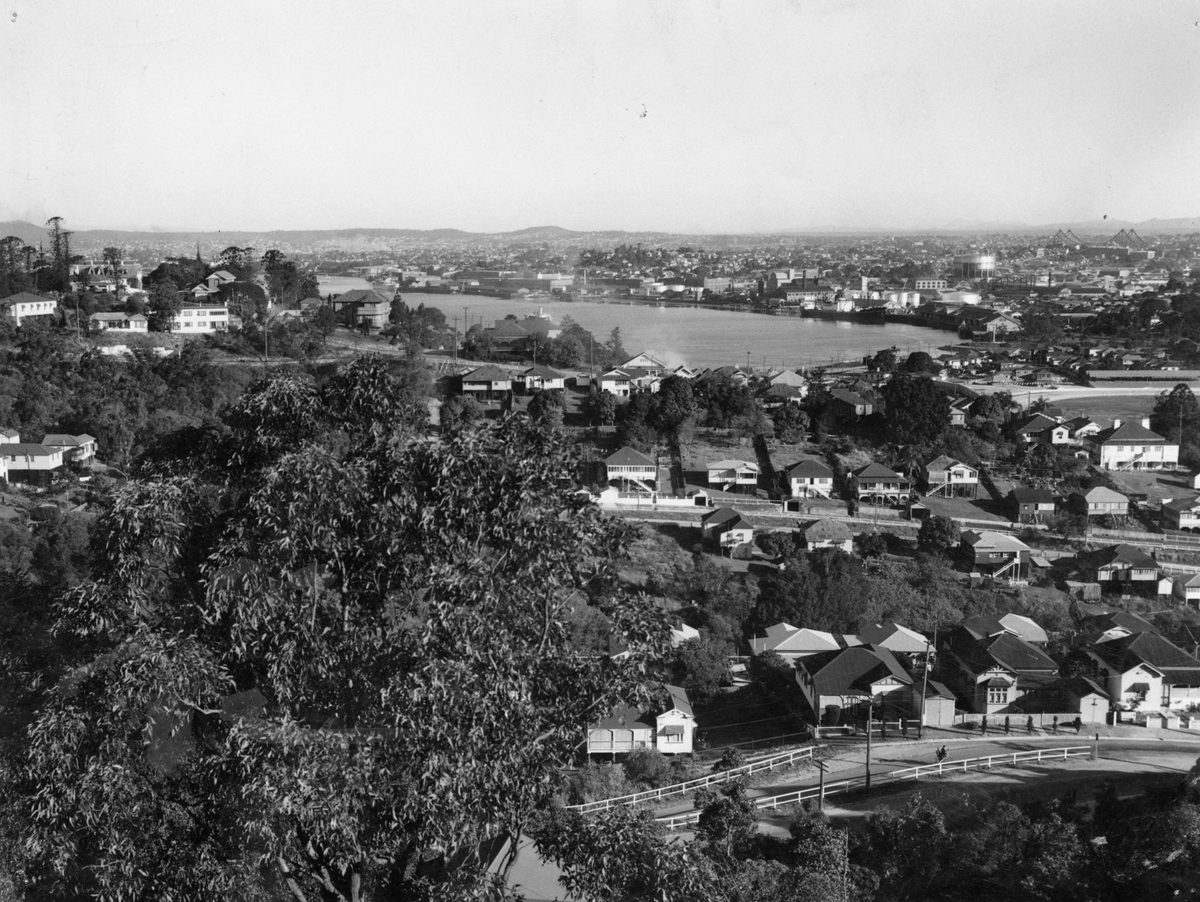 View of Hamilton from Bartley's Hill, 1953