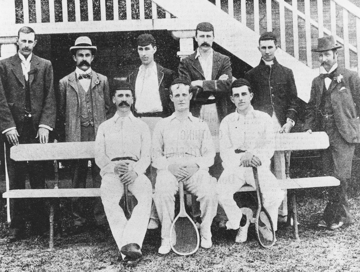 Queensland team that participated at the Intercolonial Lawn Tennis Championships, 1899, Brisbane