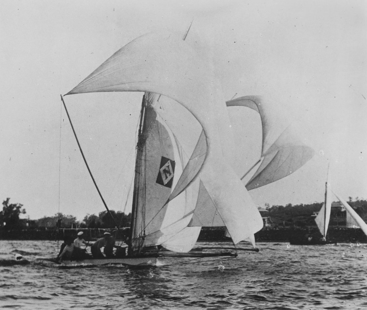 Nell in full sail, 1914, Brisbane