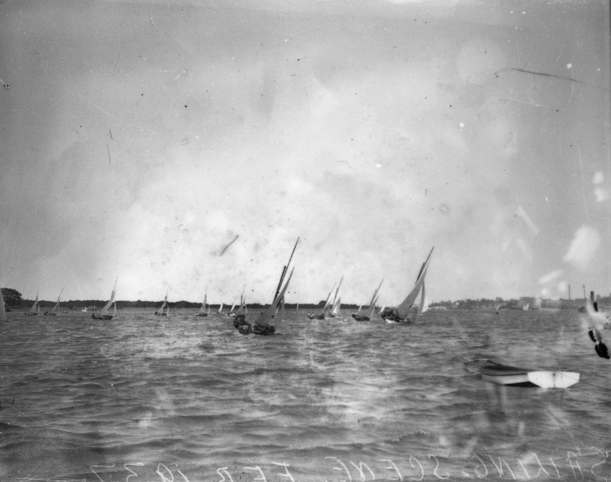 Sailing scene, 1937, Brisbane