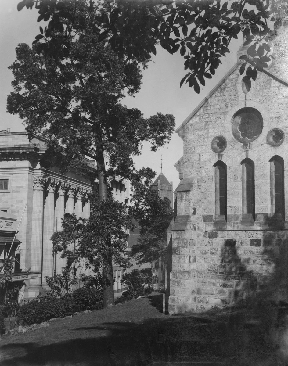 View of the All Saints' Church of England, Brisbane, 1948