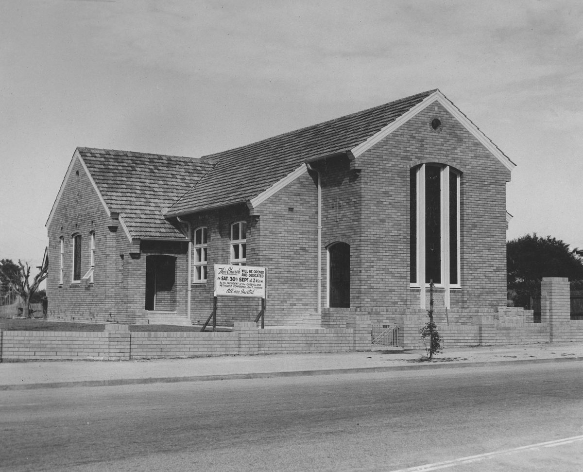 Chermside Methodist Church in Brisbane, 1950