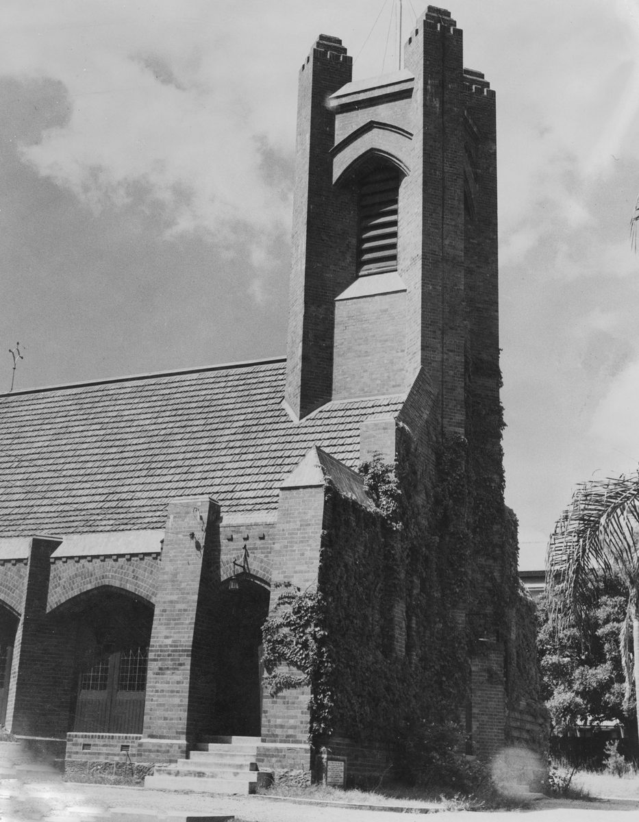 View of St. Andrew's Church at Lutwyche, 1938