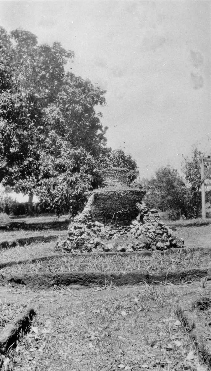 Ornate fountain on St. Helena Island, 1928, St Helena Island