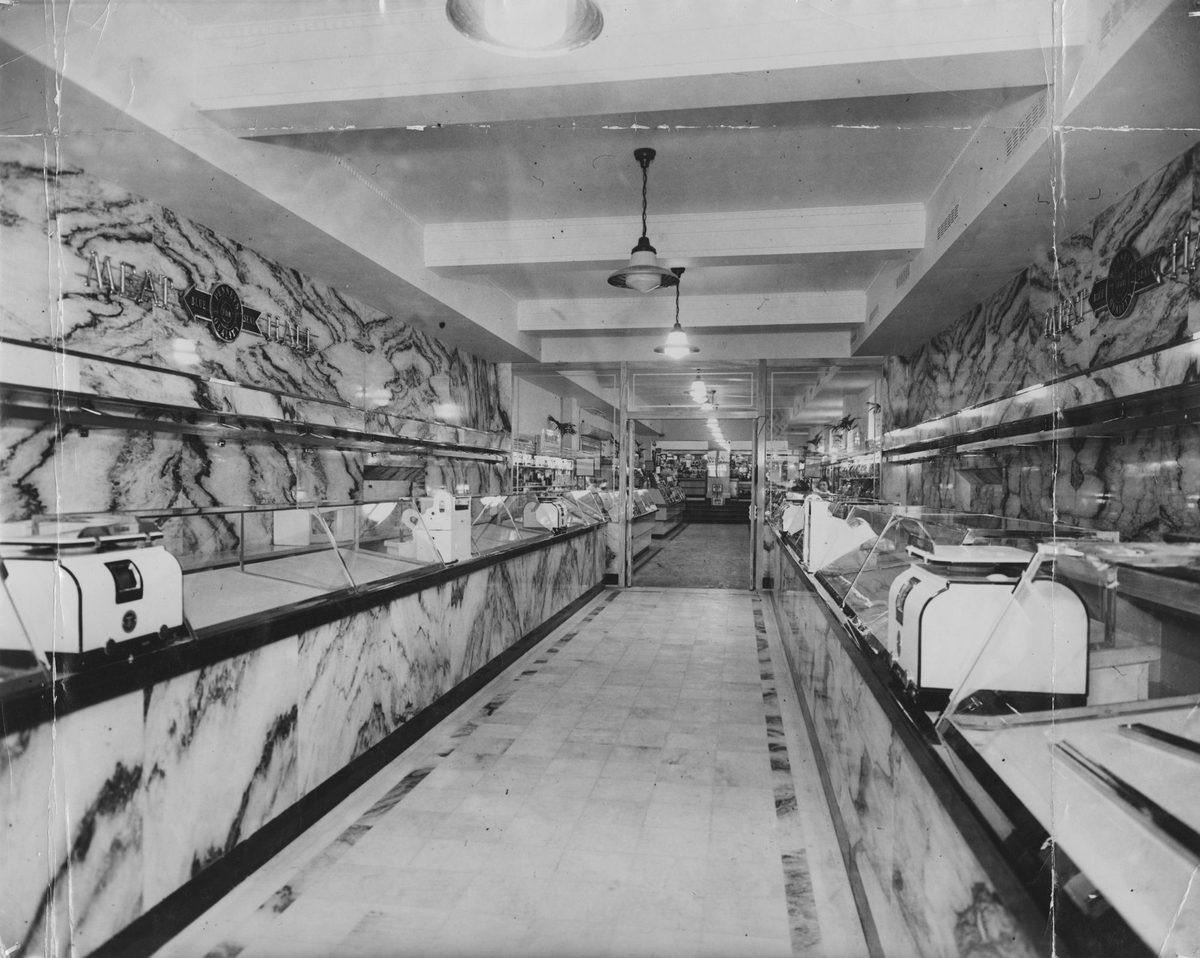 Inside Penneys' Refrigeration Plant, Brisbane, 1940