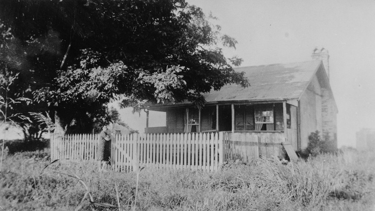 One of the warder's cottages on St. Helena Island, 1939, St Helena Island