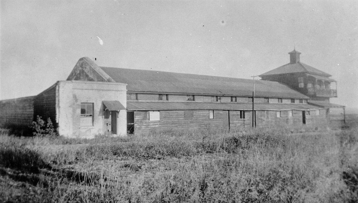Cell block on St. Helena Island, 1939, St Helena Island