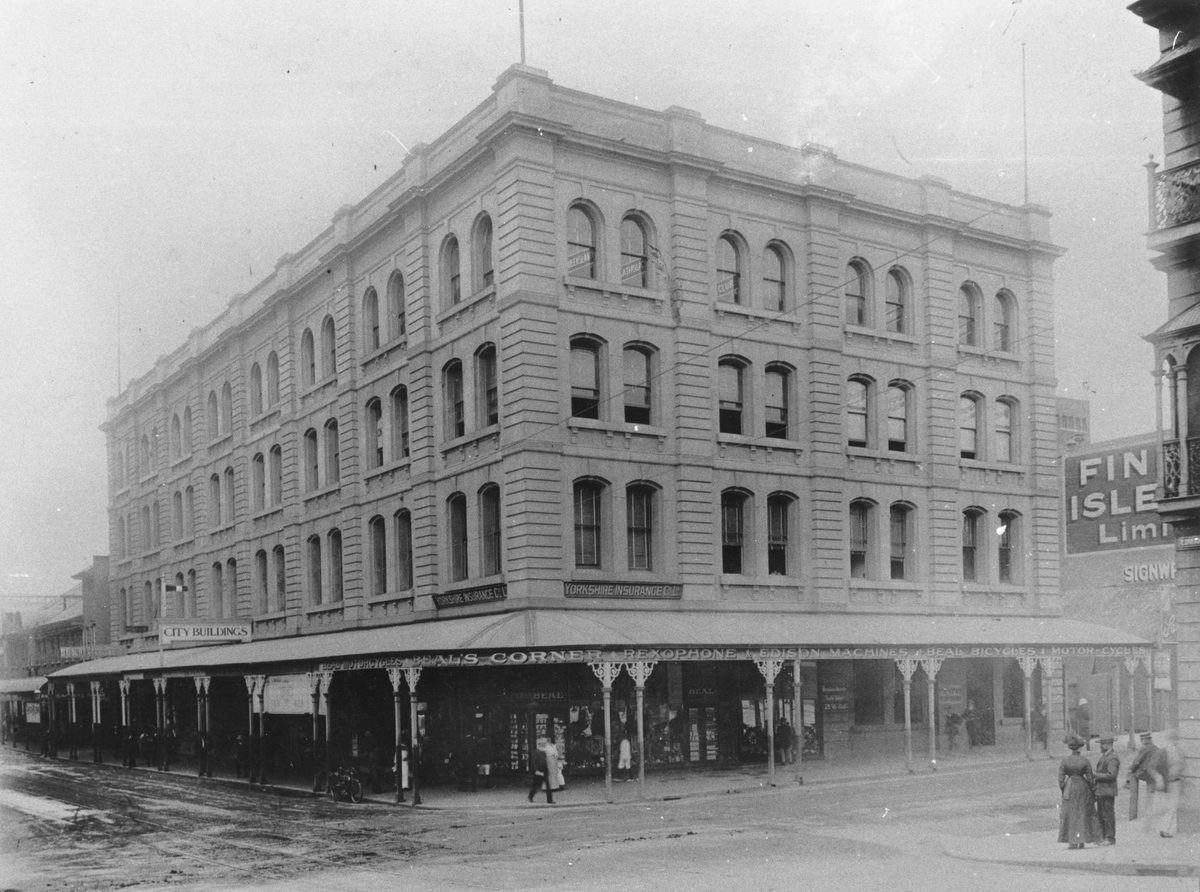 Edward Street branch of the Commonwealth Bank, Brisbane, 1912, Brisbane City