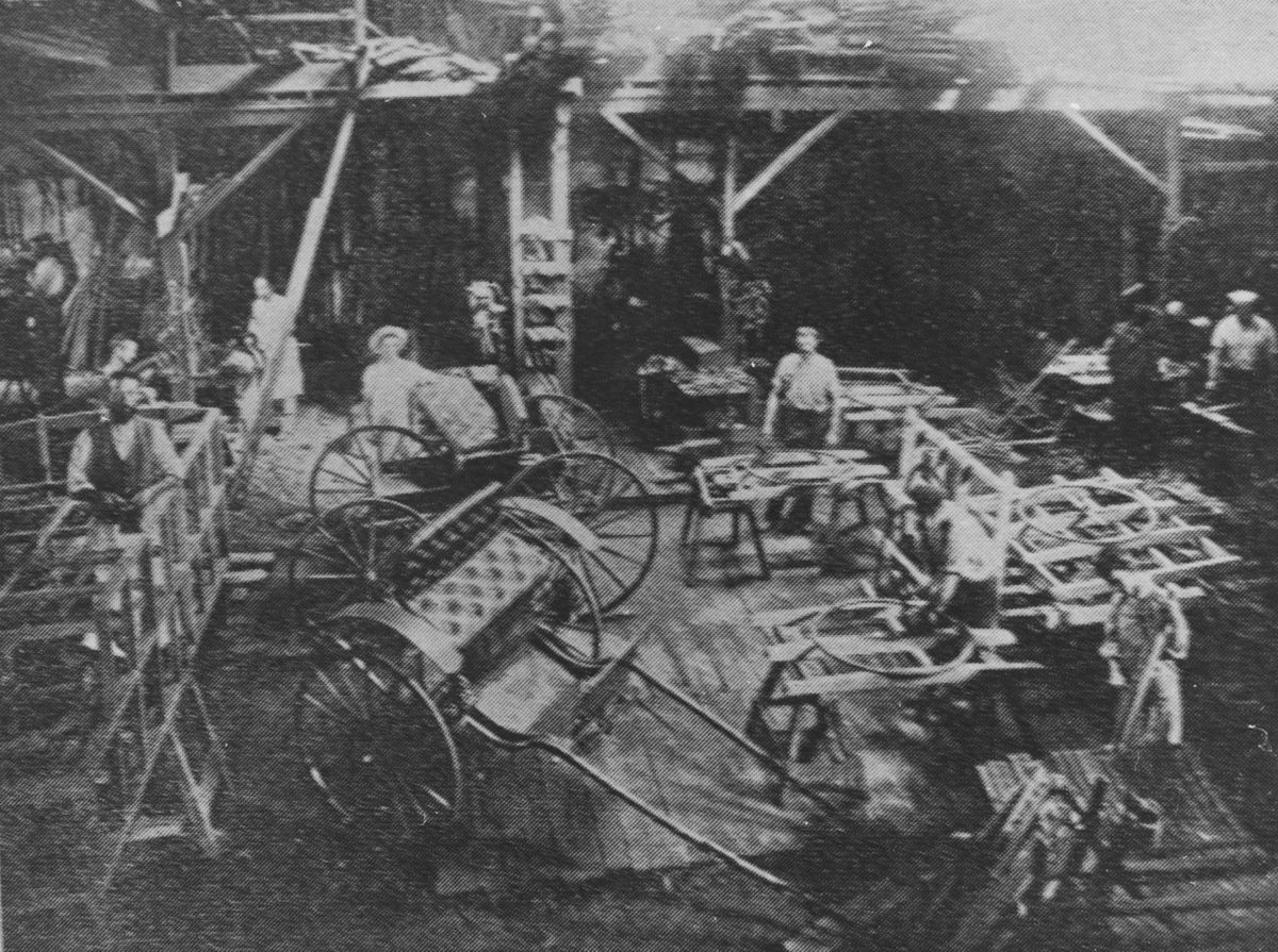 Workshop of Jolliffe & Company Coachworks, Brisbane, 1902