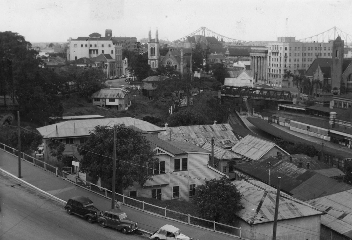 View from Wichham Terrace, 1954, Brisbane