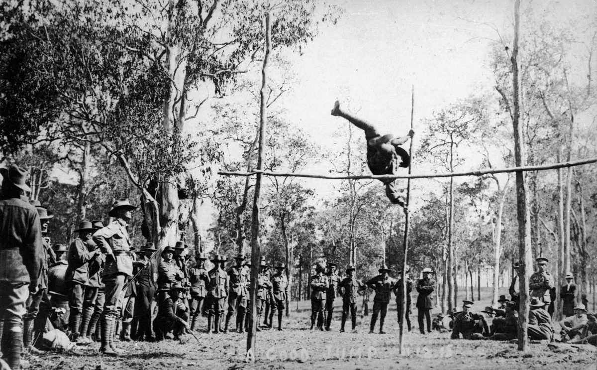 Sports at the Enoggera Military Camp, 1915