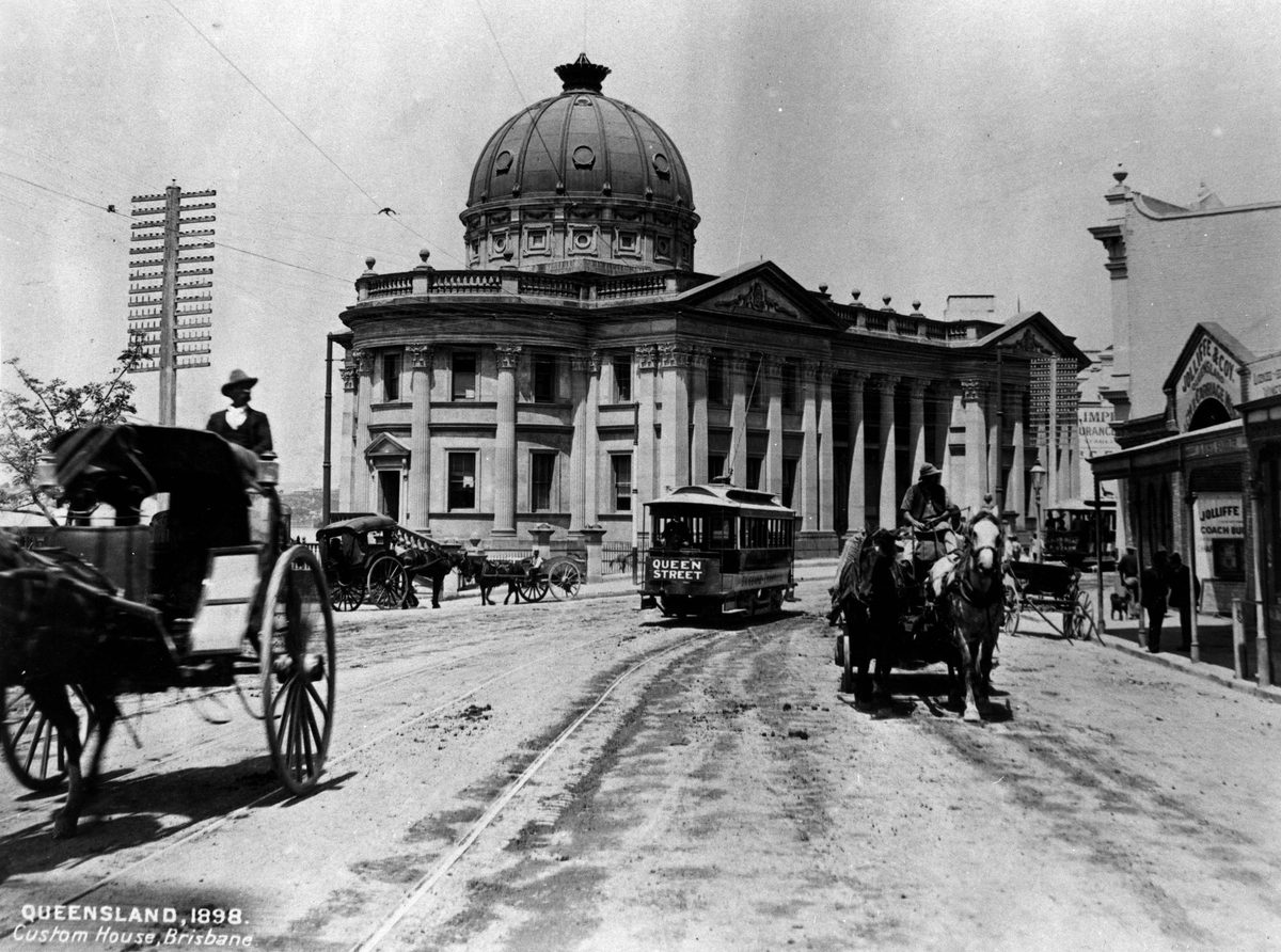 Brisbane Customs House, 1898, Brisbane City
