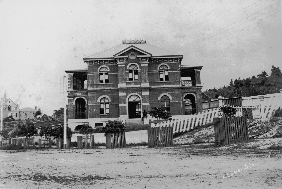 Roma Street Police Barracks, Brisbane, 1883, Brisbane City