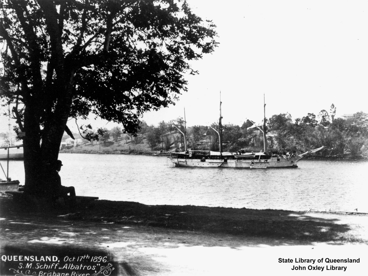 Albatross (ship), Brisbane River (1896)